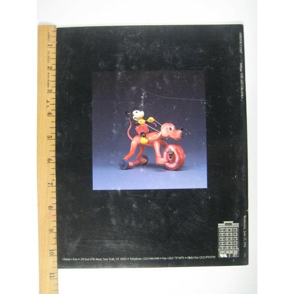 Christie's 1994 Catalog Antique Toys Collectibles Mickey Mouse 7571 Mechanical - Picture 5 of 5